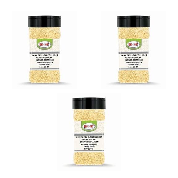 Bagdat Ginger Ground, 110 g (3.9 oz), 3 Pack