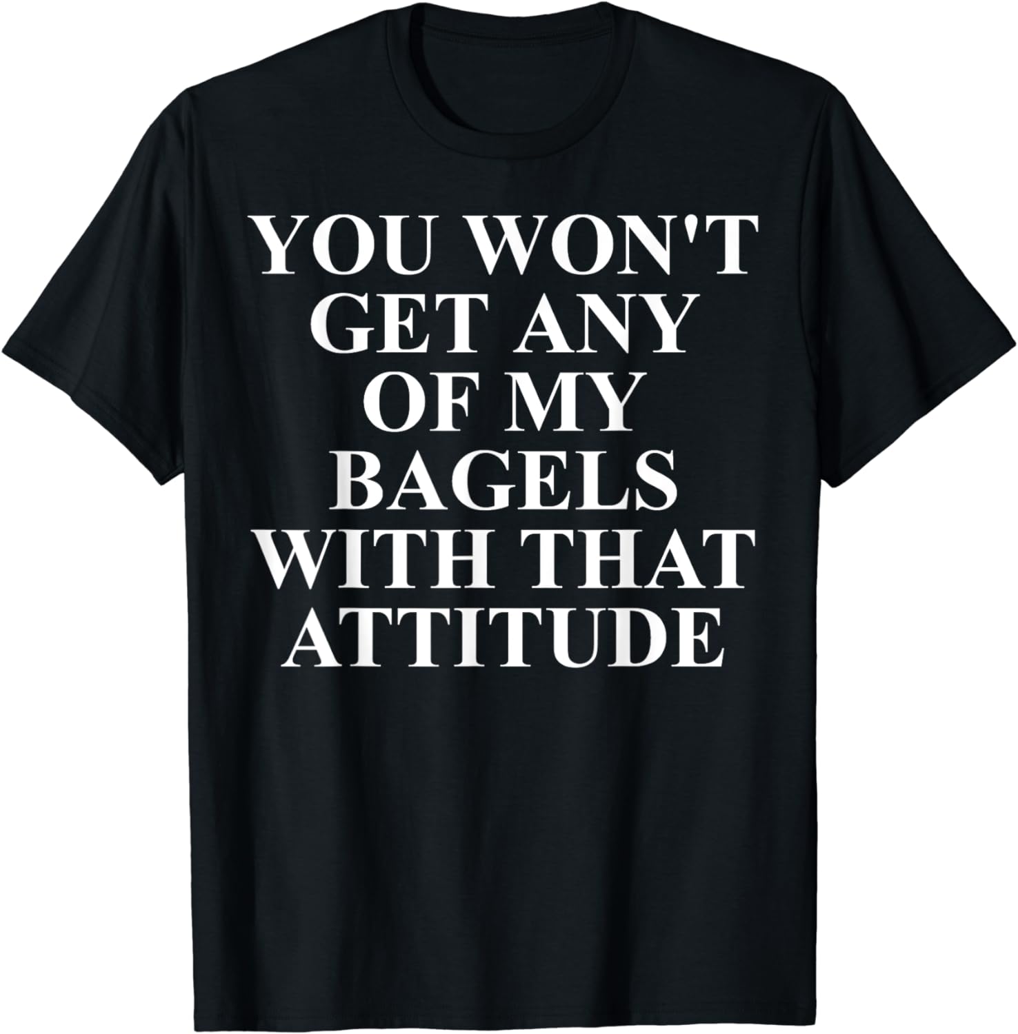 Bagel Apparel Best Funny Bagels Lover Design TShirt