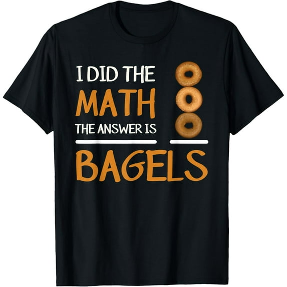 Bagel Baker Roll Lover Wheat Jewish Bread Bakery Pastry T-Shirt
