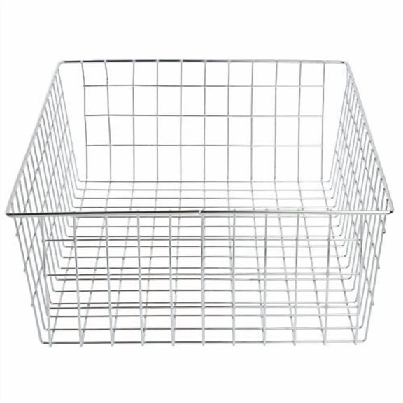 Bagel Basket Rectangular Chrome Plated Wire- 14 5/16 L x 20 1/4 W x 6 1/8 H$$Home Decor, Kitchen, & Other