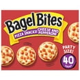 thumbnail image 1 of Bagel Bites Cheese & Pepperoni Mini Pizza Bagel Frozen Snacks, 40 ct Box, 1 of 14