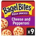 thumbnail image 1 of Bagel Bites Mini Pizza Bagel Frozen Snacks, 1 Box, for After-School and Late Night Snacking, Cheese and Pepperoni, No High-Fructose Corn Syrup and No Artificial Flavors, 9 Count, 1 of 17