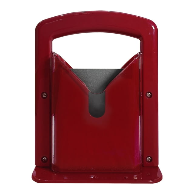 Bagel Slicer, Safety HandleBagel Cutter Stainless Steel (Red)