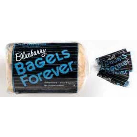 Bagels Forever Bluebarry Bagel, 11.5 Ounce -- 12 per case.