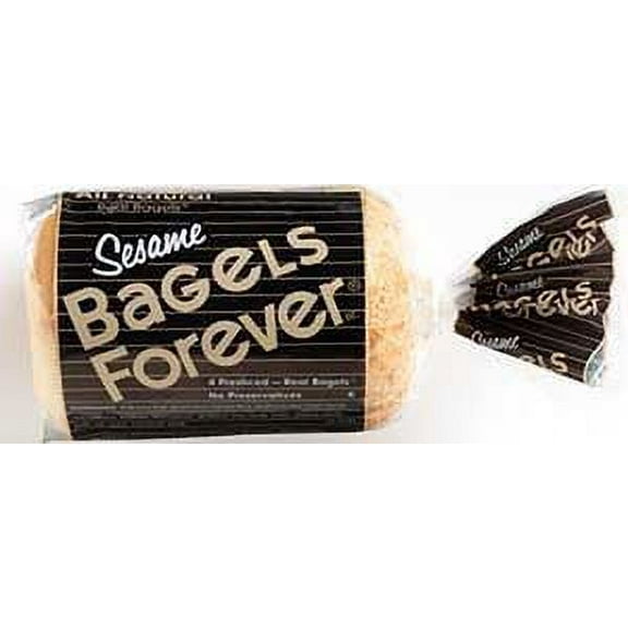 Bagels Forever Sesame Bagel, 11.5 Ounce -- 12 per case.