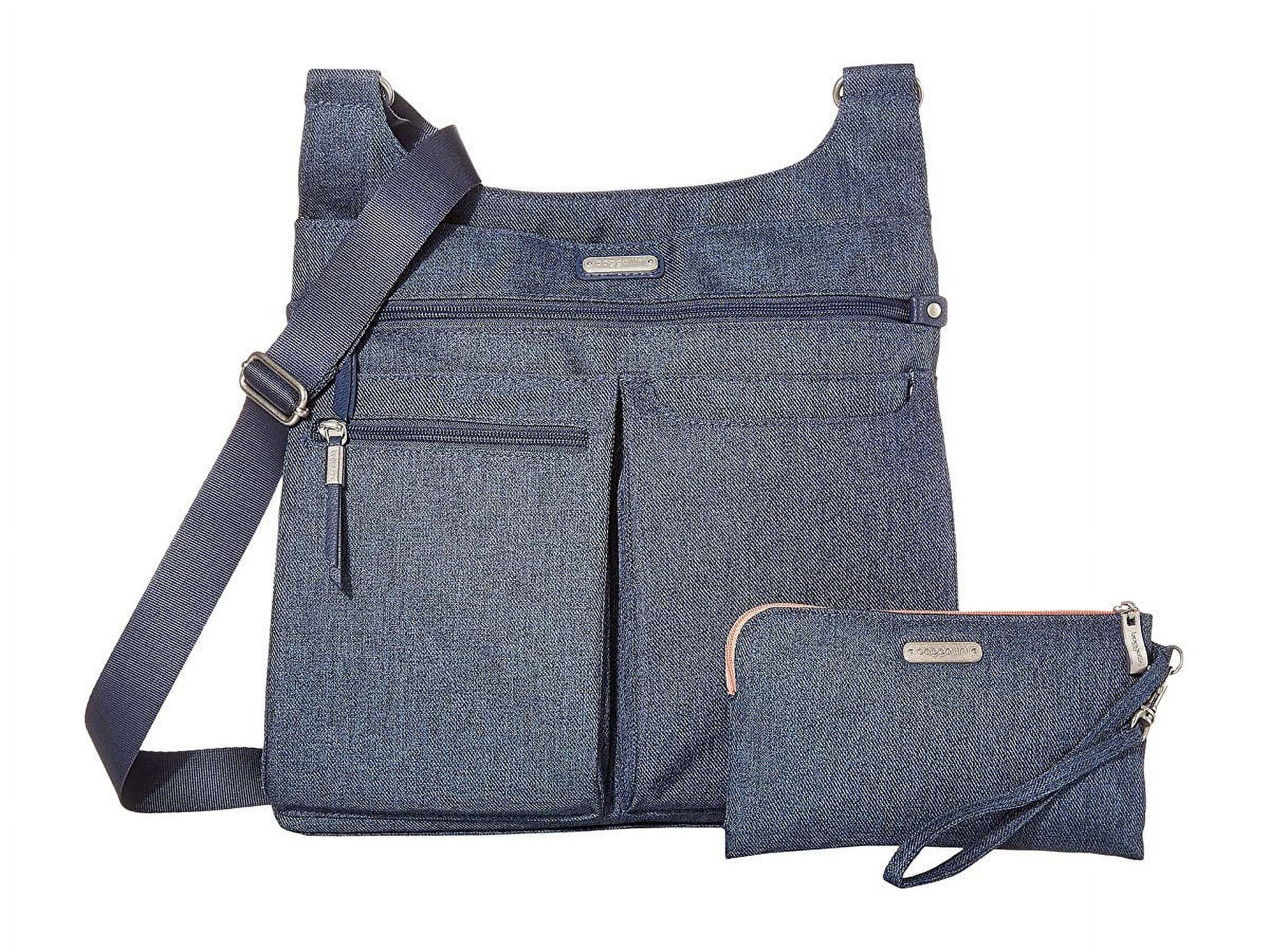 Baggallini New Classic On Track Zip Crossbody with RFID Phone