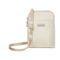 thumbnail image 1 of Baggallini Take Two RFID Bryant Crossbody (Champagne Shimmer), 1 of 6