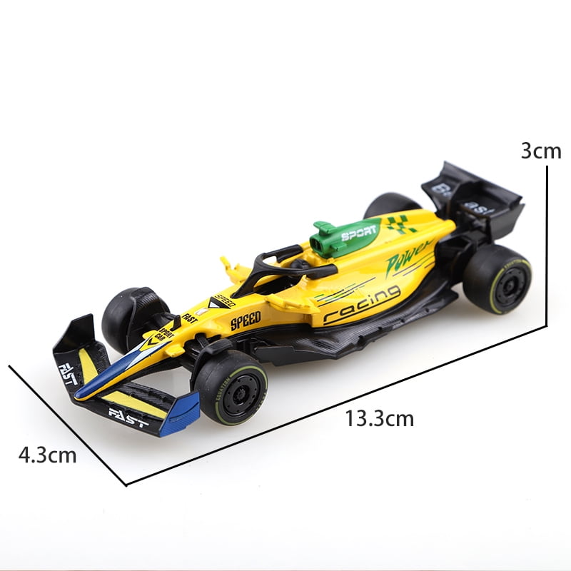 (Bagged) 1.43 Alloy Model Racing Car Toy, Exquisite Formula Alloy ...