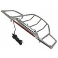 thumbnail image 1 of Bagger Brothers BB-STPR-LED-C Tour-Pak Luggage Rack with LED Running & Brake Light for 1987-2017 Tour-Pak Lids, Chrome, 1 of 1