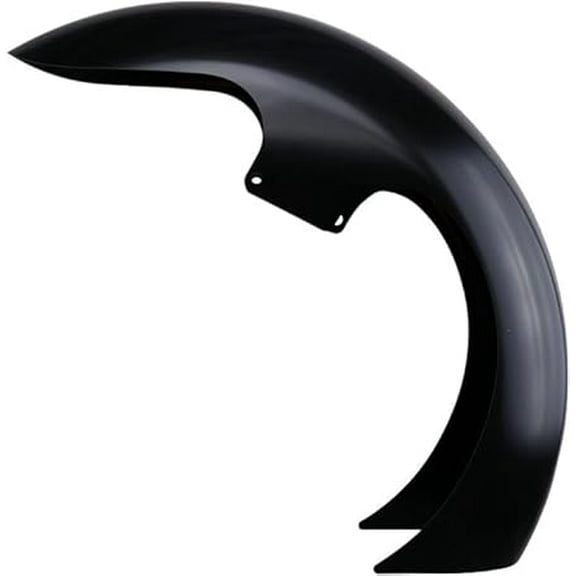 Baggernation DEI-OEM-14L-B DEI Front Fender Kit - Black Adaptors - 16in.-19in. Wheel