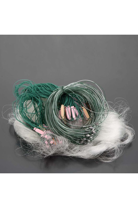 3 Layer Monofilament Fishing Gill Net 25m with Float