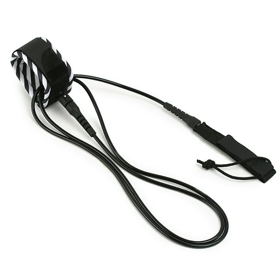 Baggra Surfboard Leash Surfing Steel Swivel Leg Rope 6FT to 10FT Smooth Paddleboard Suitable for Surfers