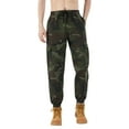 thumbnail image 1 of Baggy Cargo Pants Men Camouflage Work Pants Cargo Nine Tenths Length Big Tall Casual Lightweight Spring Fall CE1 M, 1 of 5