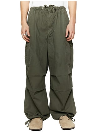 Womens Pants Casual Trendy Baggy Cargo Streetwear Hop Joggers Sweat  Drawstring Casual Loose Wide Leg Trousers Pant