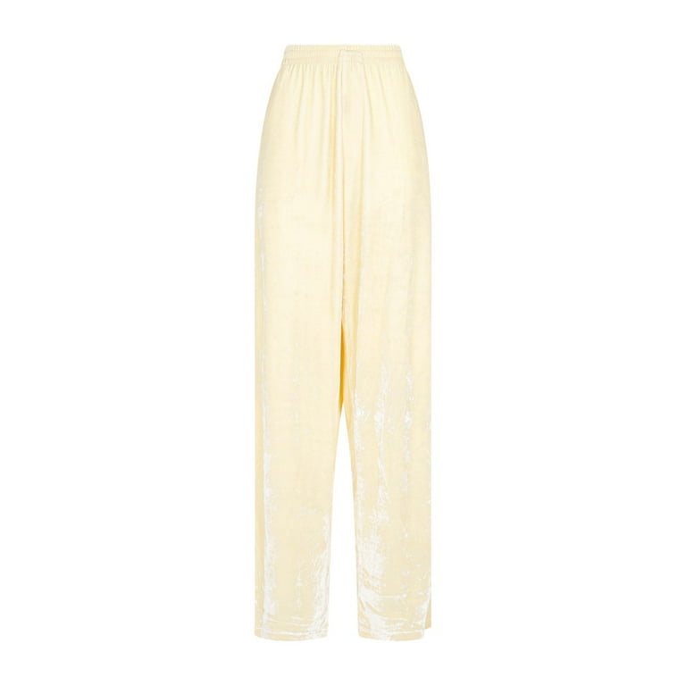 Balenciaga pants womens yellow sale