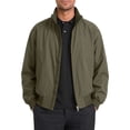 thumbnail image 1 of Baggy Jacket Jerdar Men's Stand Collar Jacket Full Zip Up Pockets Polyester Solid Color Spring Fall Casual Commute Work Everyday Basic Lightweight Coat Outerwear, 1 of 9