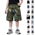 thumbnail image 1 of Baggy Jean Shorts for Boys Girls Straight Leg Loose Fit Denim Jorts Summer Bermuda Denim Shorts Vintage Y2K Streetwear Shorts for Boys & Girls ( 5-6 Years), 1 of 8