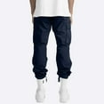 thumbnail image 1 of Baggy Mens Sweatpants Men's Casual Cargo Pants Drawstring Elastic Waist Pants Loose Fit Joggers with Multi Pockets for Streetwear, 1 of 8