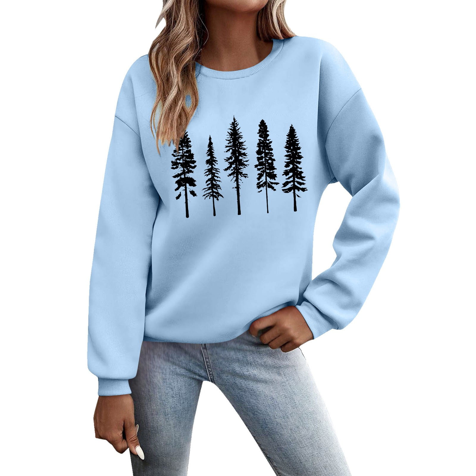 Baggy Shirt Women's Autumn And Winter Printed Sweaters