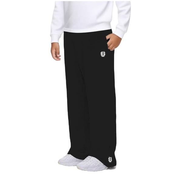Baggy Sweatpants For Boys Elastic Waist Pants Wide Leg Sweatpants Athletic Joggers Pants Kids Sweatpants 4T-15T