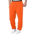 thumbnail image 1 of Baggy Sweatpants Men Casual Open Bottom Wide Leg Long Jogging Pants Cozy Soft Athletic Sweat Pants With Pockets, 1 of 5