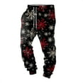 thumbnail image 1 of Baggy Sweatpants Men Wide Leg Christmas Pants For Women Xmas Sweatpants With Pockets Cute Santa Joggers Bottoms Plus Size Family Holiday Outfits, 1 of 4