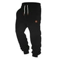 thumbnail image 1 of Baggy Sweatpants Men Wide Leg Y2K Waffle Pants for Men Textured Knit Drawstring Casual Trousers Oversized Loose Lightweight Comfort Jogger Sweatpants, 1 of 6