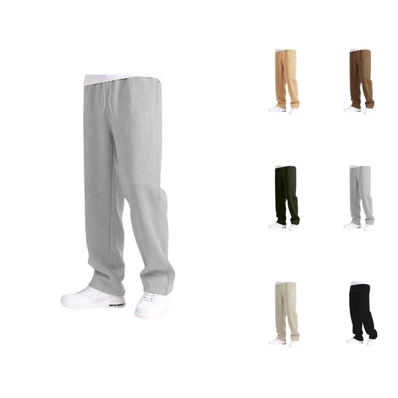 Baggy Sweatpants for Boys Girls 2025 Trendy Drawstring Elastic Waist Straight Leg Oversized Sweat Pants with Pockets