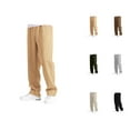 thumbnail image 1 of Baggy Sweatpants for Boys Girls 2025 Trendy Drawstring Elastic Waist Straight Leg Oversized Sweat Pants with Pockets, 1 of 4