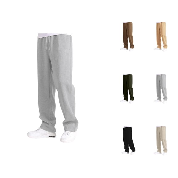 Baggy Sweatpants for Boys Girls 2026 Casual Drawstring Elastic Waist Oversized Straight Leg Sweat Pants with Pockets