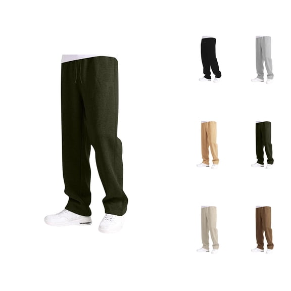 Baggy Sweatpants for Boys Girls 2026 Trendy Elastic Waist Drawstring Straight Leg Oversized Sweat Pants with Pockets