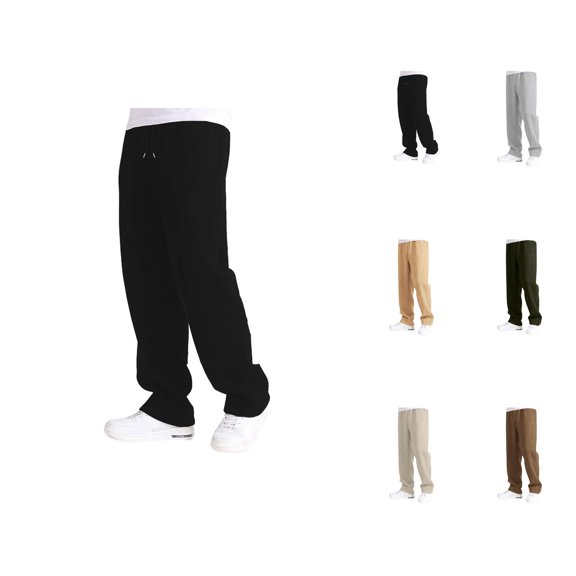 Baggy Sweatpants for Boys Girls 2026 Trendy Elastic Waist Drawstring Straight Leg Oversized Sweat Pants with Pockets