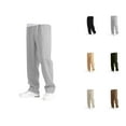 thumbnail image 1 of Baggy Sweatpants for Boys Girls 2026 Trendy Elastic Waist Drawstring Straight Leg Oversized Sweat Pants with Pockets, 1 of 4
