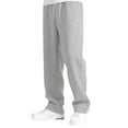 thumbnail image 1 of Baggy Sweatpants for Boys Relaxed Fit Elastic Waist Straight Leg Solid Color Stretch Trousers with Pockets Comfortable Soft Athletic Track Pants, 1 of 4