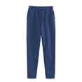thumbnail image 1 of Baggy Sweatpants for Girls Preppy Straight Leg Tracksuit Bottom Elastic Waist Athletic School Trousers with Pockets, 1 of 8