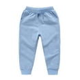 thumbnail image 1 of Baggy Sweatpants for Toddler Baby Pull On School Jogger Pants Boys Girls Elastic Waist Athletic Trousers with Pockets, 1 of 1
