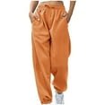 thumbnail image 1 of Baggy Sweatpants for Women with Pockets Loose Lounge Drawstring Pants Running Joggers Fall Clothes Outfits, 1 of 6