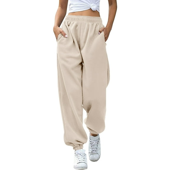 Baggy Sweatpants for Women with Pockets Lounge Womens Pajams Pants Womens Running Joggers Fall Clothes Outfits