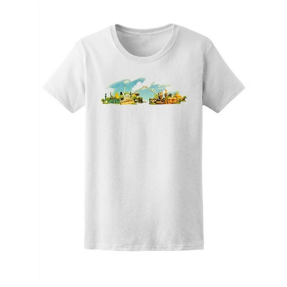 Baghdat City Landscape T-Shirt Women -Image by Shutterstock, Female Small