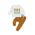 thumbnail image 2 of Baby Boys Clothes Set Toddler Outfit Kids Letter Print Long Sleeve... 2 of 14