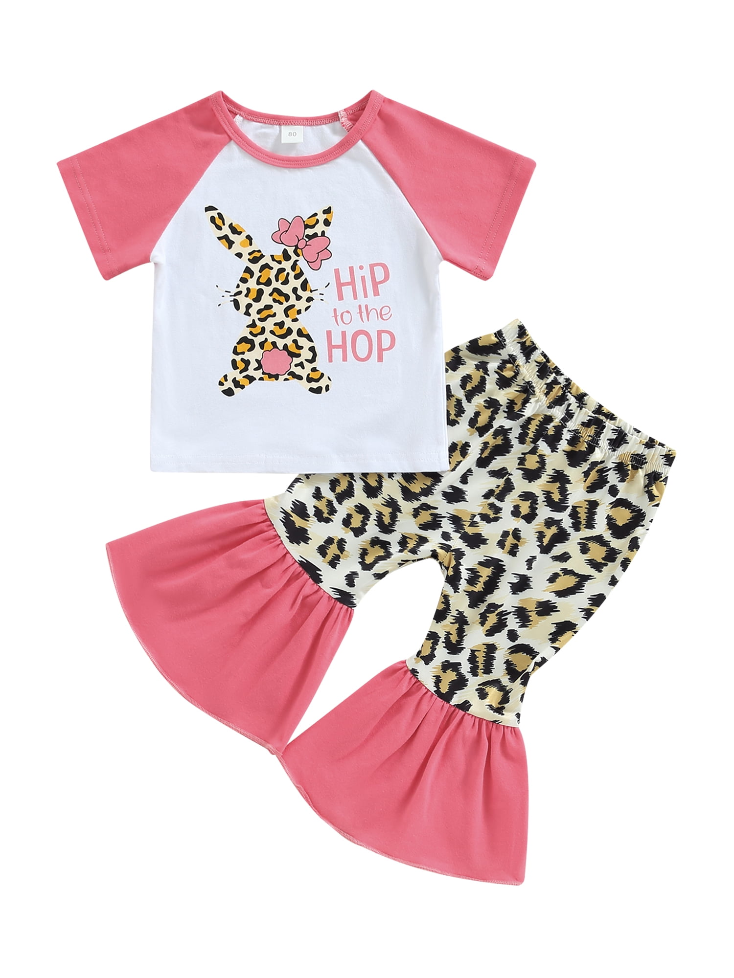 Kids Leopard Bunnies Top Kids Leopard Bunnies Top