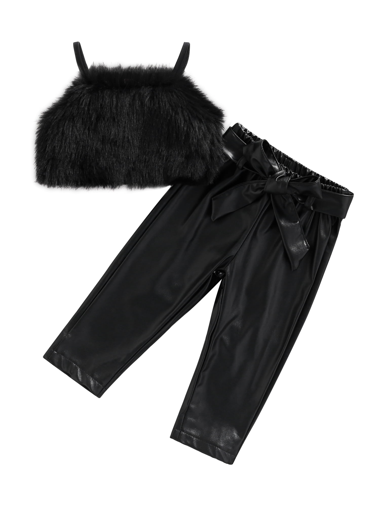 Baby Girl Long-sleeved Top Bow Pants Two-piece Set main image 0