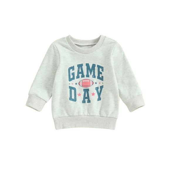 Bagilaanoe Baby Girl Boy Casual Sweatshirt Toddler Long Sleeve Print Pullover 6M 12M 18M 24M 3T Kids Fall Loose Tee Tops