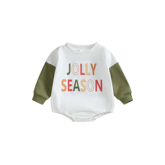 Bagilaanoe Baby Girl Boy Oversized Romper Sweatshirt Newborn Long Sleeve Bodysuits Letter Print Pullover 3M 6M 12M 18M Infant Casual Tee Tops