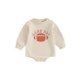 thumbnail image 1 of Bagilaanoe Baby Girl Boys Oversized Romper Sweatshirt Newborn Long Sleeve Bodysuits Print Pullover 3M 6M 12M 18M Infant Casual Tee Tops, 1 of 8