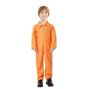Bagilaanoe Halloween Prisoner Jumpsuit for Adult Kid Letter Print Family Matching Jail Costumes Role-Playing Party Cosplay Outfit