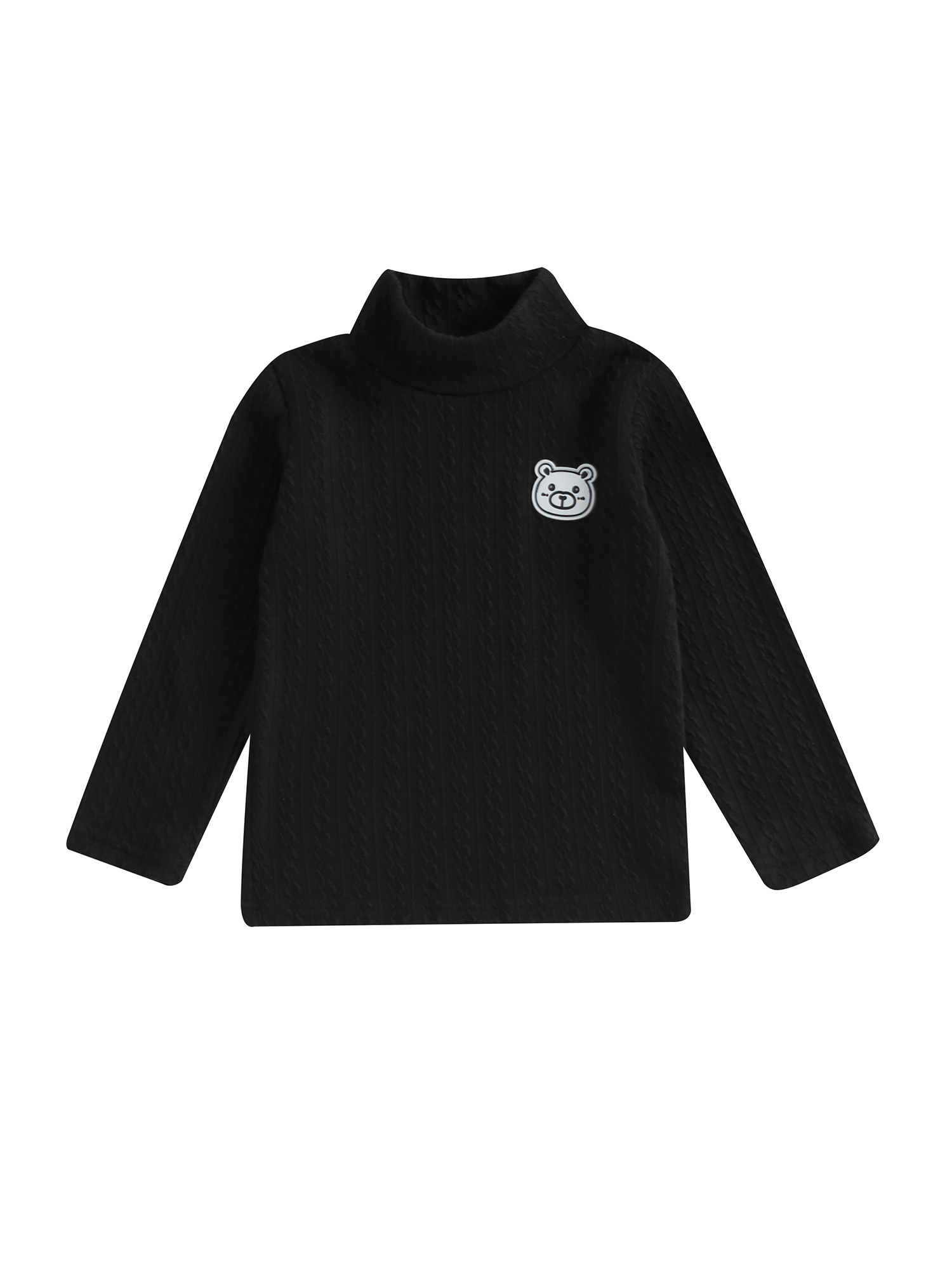 Bagilaanoe Little Boy Knitted Sweater Toddler Long Sleeve Turtleneck