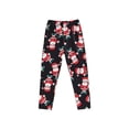 thumbnail image 1 of Bagilaanoe Little Girls Christmas Trousers Casual Print Leggings 4T 5T 6T 7T Kids Fall Long Pants, 1 of 8