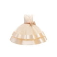 thumbnail image 1 of Bagilaanoe Little Girls Formal Dress Sleeveless A-line Princess Dresses 3T 4T 5T 6T 7T 8T Kids Ruffle Tulle Dress for Wedding Birthday Party Gown, 1 of 9