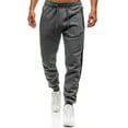 thumbnail image 1 of Bagilaanoe Men Long Casual Sport Pants Slim Fit Trousers Running Joggers Gym Sweatpants, 1 of 5
